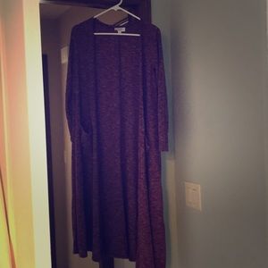 Lularoe burgundy duster